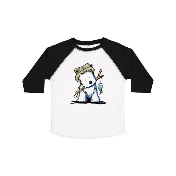 Inktastic Westie Fishing Buddy Boys or Girls Toddler T-Shirt