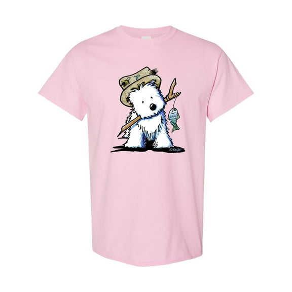 Inktastic Westie Fishing Buddy T-Shirt