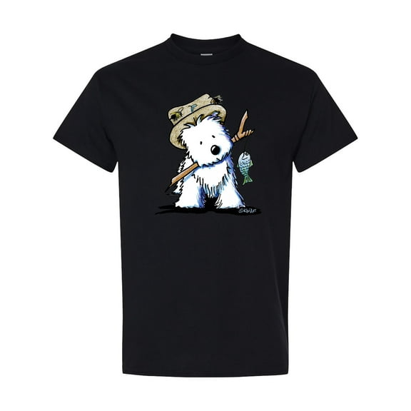 Inktastic Westie Fishing Buddy T-Shirt
