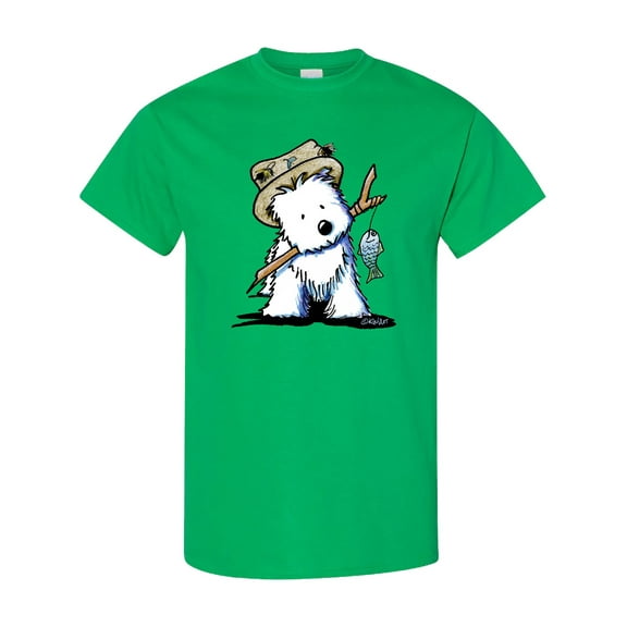 Inktastic Westie Fishing Buddy T-Shirt