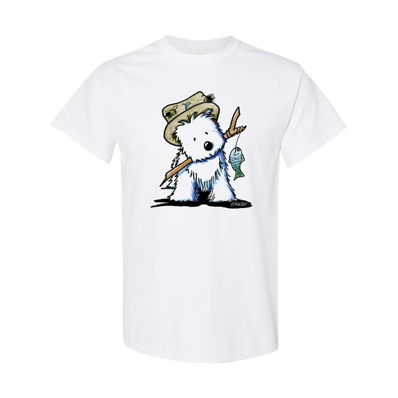 Inktastic Westie Fishing Buddy T-Shirt