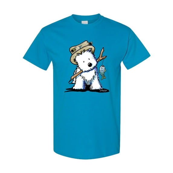 Inktastic Westie Fishing Buddy T-Shirt