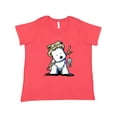 thumbnail image 1 of Inktastic Westie Fishing Buddy Women's Plus Size T-Shirt, 1 of 5