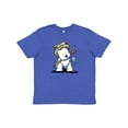thumbnail image 1 of Inktastic Westie Fishing Buddy Youth T-Shirt, 1 of 5