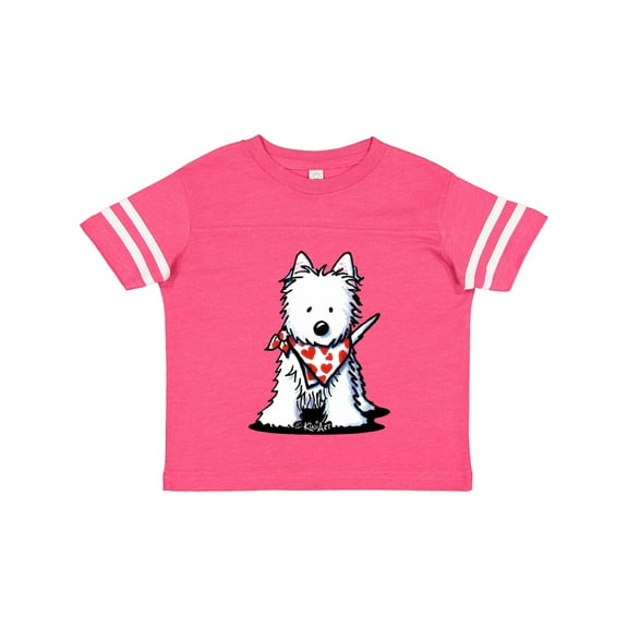 Inktastic Westie In Bandana Boys or Girls Toddler T-Shirt