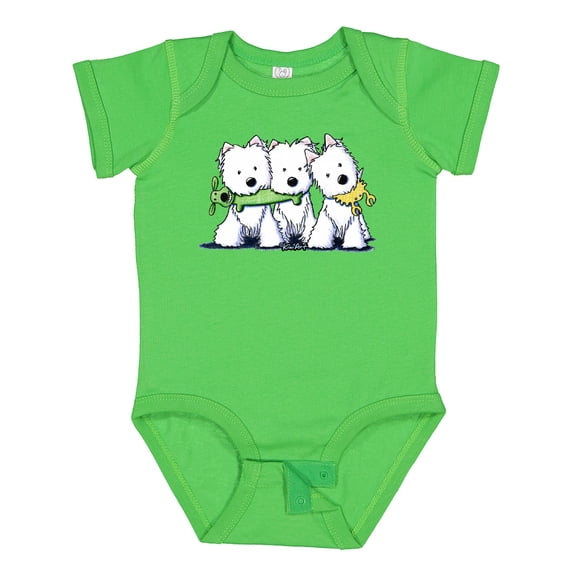 Inktastic Westie Pro Players Boys or Girls Baby Bodysuit