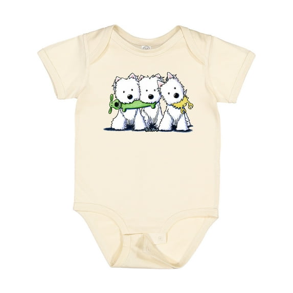 Inktastic Westie Pro Players Boys or Girls Baby Bodysuit