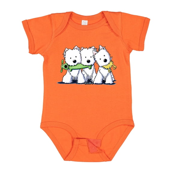 Inktastic Westie Pro Players Boys or Girls Baby Bodysuit