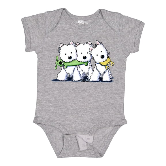 Inktastic Westie Pro Players Boys or Girls Baby Bodysuit