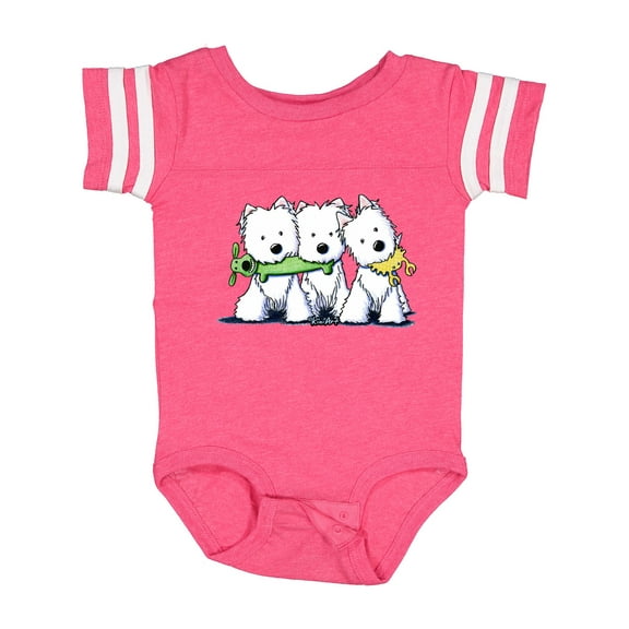 Inktastic Westie Pro Players Boys or Girls Baby Bodysuit