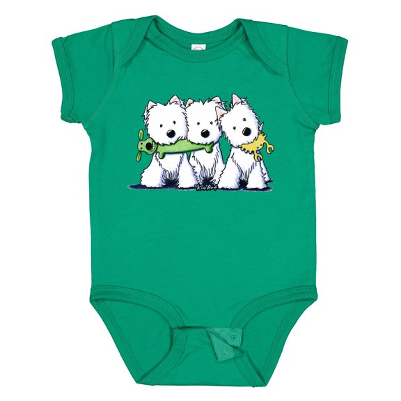 Inktastic Westie Pro Players Boys or Girls Baby Bodysuit