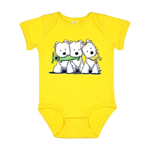 Inktastic Westie Pro Players Boys or Girls Baby Bodysuit