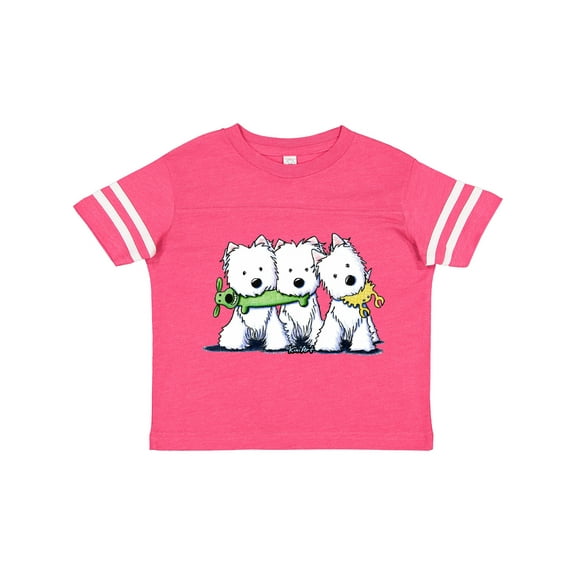 Inktastic Westie Pro Players Boys or Girls Toddler T-Shirt