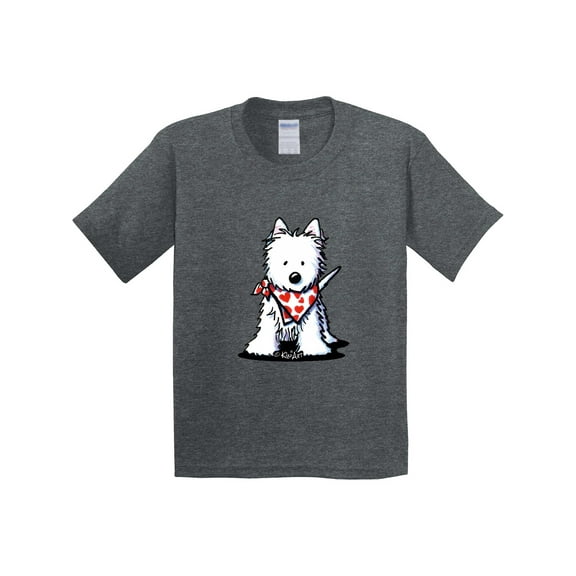Inktastic Westie in Bandana Youth T-Shirt