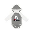thumbnail image 1 of Inktastic Westie with Ball Boys or Girls Long Sleeve Baby Bodysuit, 1 of 5
