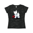thumbnail image 1 of Inktastic Westie with Ball Women's T-Shirt, 1 of 5