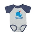 thumbnail image 1 of Inktastic Whale 1st Birthday Boys or Girls Baby Bodysuit, 1 of 5