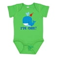 thumbnail image 1 of Inktastic Whale 1st Birthday Boys or Girls Baby Bodysuit, 1 of 5