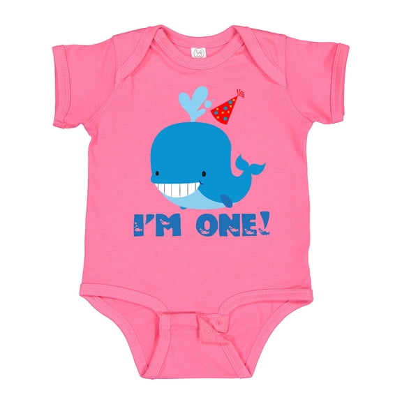 Inktastic Whale 1st Birthday Boys or Girls Baby Bodysuit