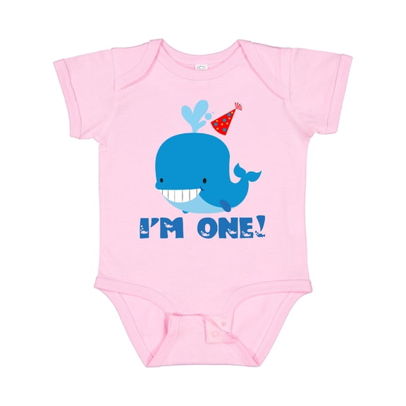 Inktastic Whale 1st Birthday Boys or Girls Baby Bodysuit