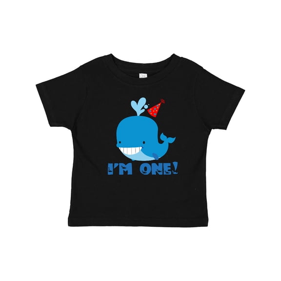 Inktastic Whale 1st Birthday Boys or Girls Baby T-Shirt