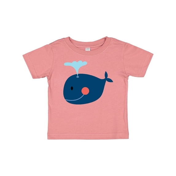 Inktastic Whale Cute Blue Boys or Girls Baby T-Shirt