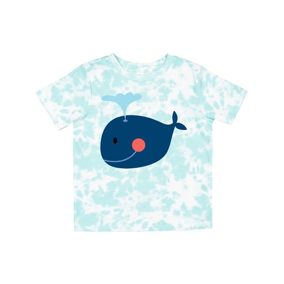 Inktastic Whale Cute Blue Boys or Girls Toddler T-Shirt