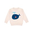 thumbnail image 1 of Inktastic Whale Cute Blue Toddler Sweatshirt, 1 of 4
