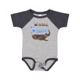 thumbnail image 1 of Inktastic Whale, Hello Cute Whale Shark with Bubbles Boys or Girls Baby Bodysuit, 1 of 5