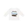 thumbnail image 1 of Inktastic Whale, Hello Cute Whale Shark with Bubbles Boys or Girls Long Sleeve Toddler T-Shirt, 1 of 5