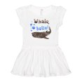 thumbnail image 1 of Inktastic Whale, Hello Cute Whale Shark with Bubbles Girls Baby Dress, 1 of 5