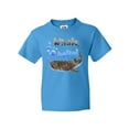 thumbnail image 1 of Inktastic Whale, Hello Cute Whale Shark with Bubbles Youth T-Shirt, 1 of 5