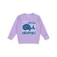 thumbnail image 1 of Inktastic Whale Little Brother Toddler Sweatshirt, 1 of 4