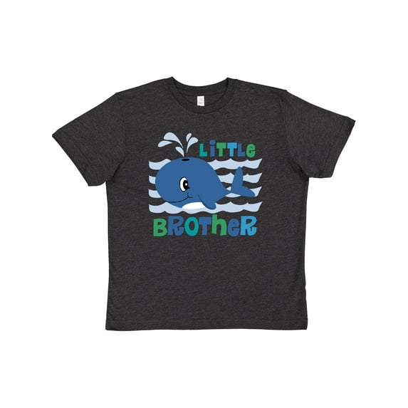 Inktastic Whale Little Brother Youth T-Shirt
