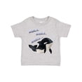 thumbnail image 1 of Inktastic Whale, Whale, Whale Cute Orca Pun Boys or Girls Toddler T-Shirt, 1 of 5
