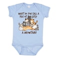 thumbnail image 1 of Inktastic What Do You Call a Pile of Cats? a MEOWTAIN Boys or Girls Baby Bodysuit, 1 of 5