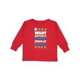 thumbnail image 1 of Inktastic What Happens at Grandma's Boys or Girls Long Sleeve Toddler T-Shirt, 1 of 5