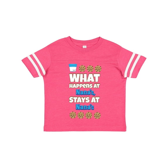 Inktastic What Happens at Nana's Boys or Girls Toddler T-Shirt