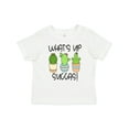 thumbnail image 1 of Inktastic What's Up Succas Funny Cacti Plants Boys or Girls Baby T-Shirt, 1 of 5