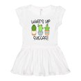 thumbnail image 1 of Inktastic What's Up Succas Funny Cacti Plants Girls Toddler Dress, 1 of 5