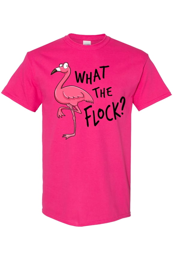What the Flock? Funny Flamingo T-Shirt