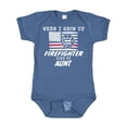 thumbnail image 1 of Inktastic When I Grow Up I Want to Be a Firefighter Like My Aunt Boys or Girls Baby Bodysuit, 1 of 5