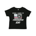 thumbnail image 1 of Inktastic When I Grow up I want to be a Firefighter Like my Aunt Boys or Girls Toddler T-Shirt, 1 of 5