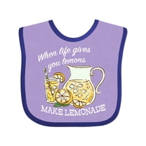 Inktastic When Life Gives You Lemons, Make Lemonade Boys or Girls Baby Bib
