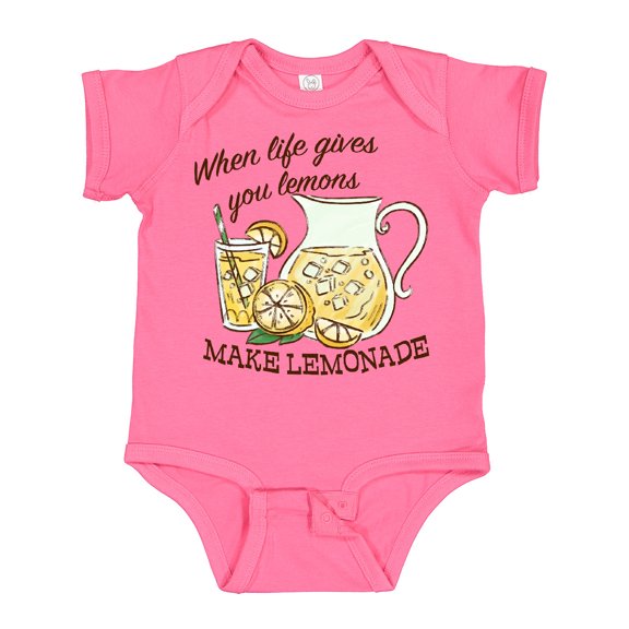 Inktastic When Life Gives You Lemons, Make Lemonade Boys or Girls Baby Bodysuit