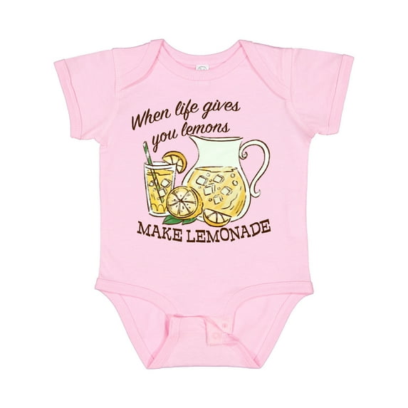 Inktastic When Life Gives You Lemons, Make Lemonade Boys or Girls Baby Bodysuit