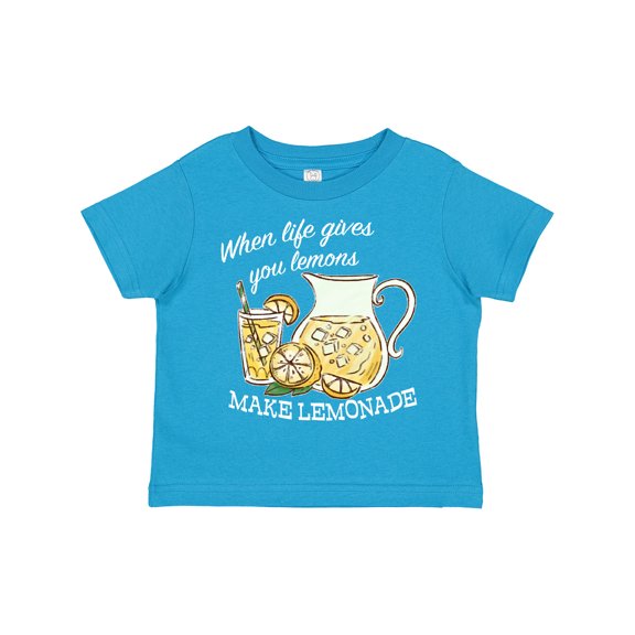 Inktastic When Life Gives You Lemons, Make Lemonade Boys or Girls Toddler T-Shirt