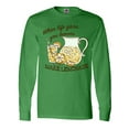 thumbnail image 1 of Inktastic When Life Gives You Lemons, Make Lemonade Long Sleeve T-Shirt, 1 of 5