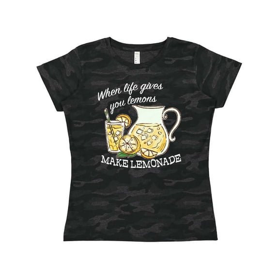 Inktastic When Life Gives You Lemons, Make Lemonade Women's T-Shirt