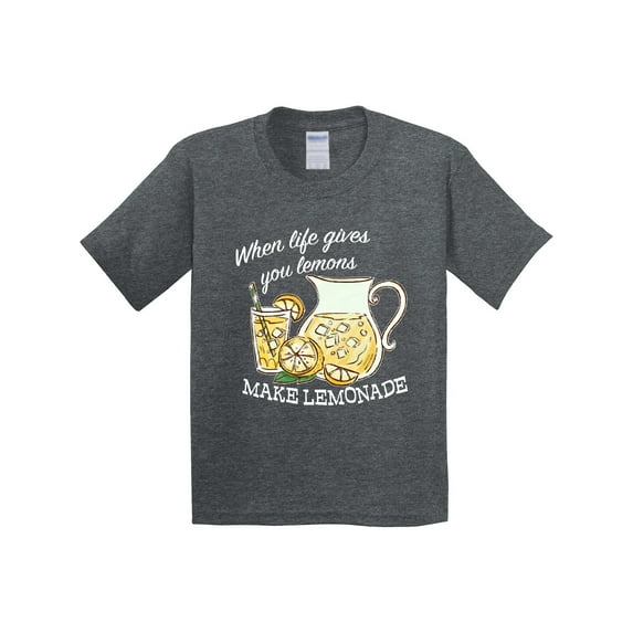 Inktastic When Life Gives You Lemons, Make Lemonade Youth T-Shirt